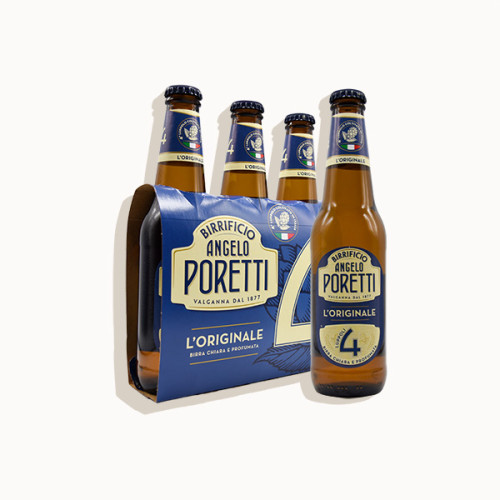 Birra Birrificio Angelo Poretti 4 Luppoli Originale (3x0,33l)